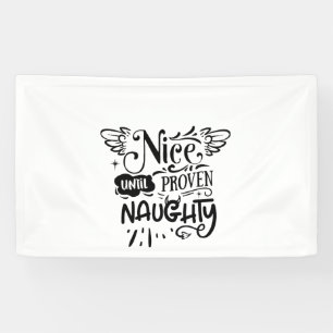 Banderoles Joyeux Noël Jusqu'à Prouvé Vilain Drôle de Père No