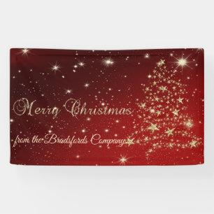Banderoles Joyeux Noël ,SapinDeNoël,Rouge,Entreprise