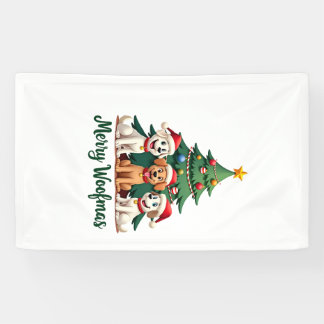 Banderoles Joyeux Woofmas (2)