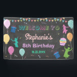Banderoles Jump Birthday Chalkboard Kid Trampoline fond<br><div class="desc">Personnalisez cette superbe bannière de fond Jump Birthday Chalkboard Kid Trampoline Party avec vos détails facilement et rapidement. Tous les textes sont modifiables ! Pour une personnalisation plus avancée de ce design, il suffit de sélectionner le bouton "Customiser / Personnaliser ce modèle" ci-dessus ! Objets correspondants disponibles dans la collection...</div>