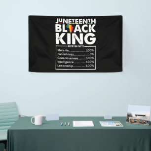 Banderoles Juneteenth Black King Informations Nutritionnelles