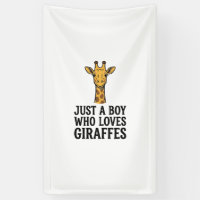 Juste un garçon qui aime les girafes T-shirt giraf