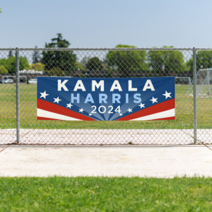 Banderoles Kamala Harris 2024