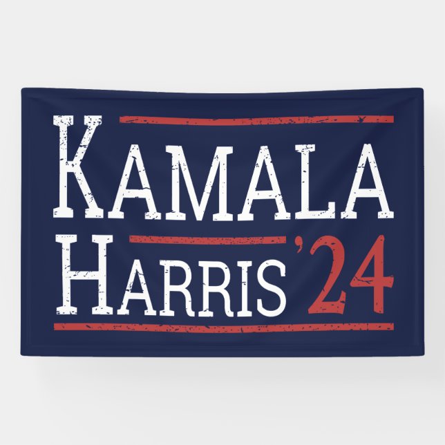 Banderoles Kamala Harris Election 2024 I (Horizontal)