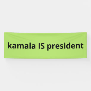 Banderoles Kamala Harris est la présidente des élections de 2