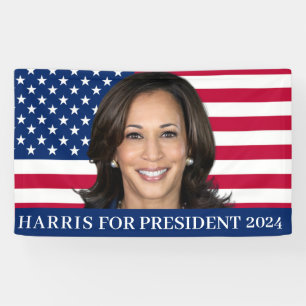 Banderoles Kamala Harris Pour Président 2024