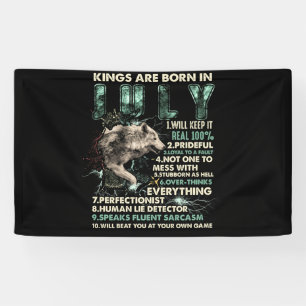 Banderoles King Are Born