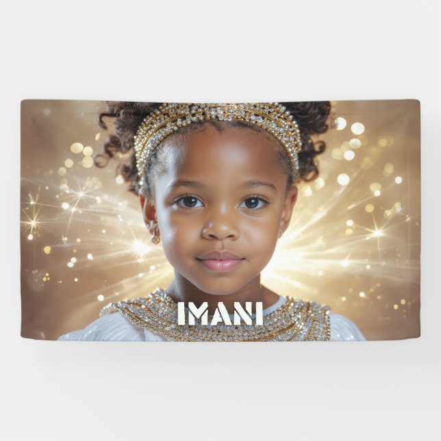 BANDEROLES KWANZAA - IMANI - (Horizontal)