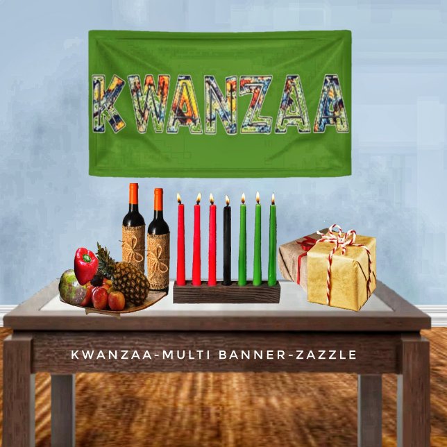 Banderoles Kwanzaa-Multi (Créateur téléchargé)