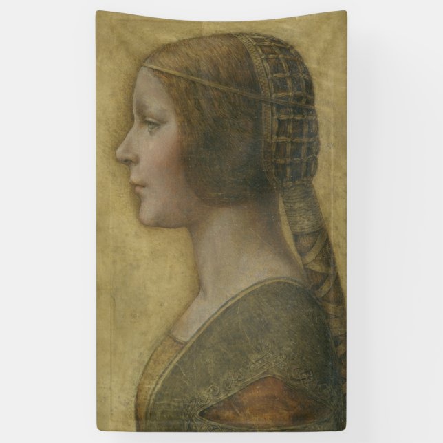 Banderoles La Belle Princesse (par Léonard de Vinci) (Vertical)