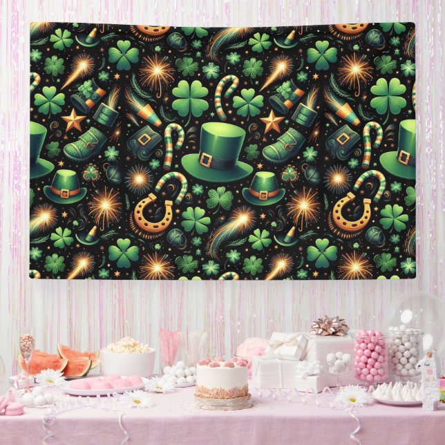 Banderoles La chance de la Saint-Patrick (Fête)