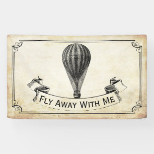 Banderoles La collection Vintage de Mariages à ballon à air c
