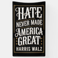 La haine n'a jamais rendu l'Amérique grande Kamala