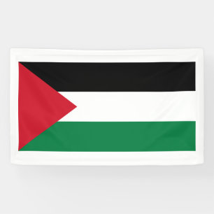 Banderoles La Palestine libre - drapeau palestinien