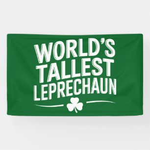 Banderoles La plus haute journée Leprechaun St. Patrick