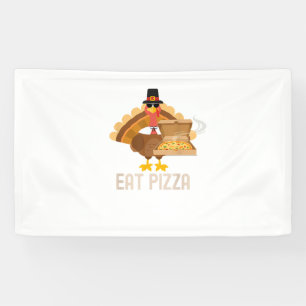 Banderoles La Turquie Mange Pizza Chemise Adulte Vegan Enfant