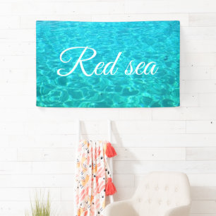 Banderoles Lagon azur de la mer Rouge
