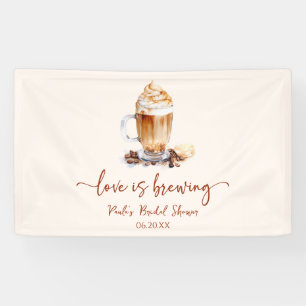 Banderoles L'amour brasse la Fête des mariées des haricots de