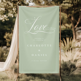 Banderoles L'amour est tout ce dont vous avez besoin ! Élégan