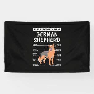Banderoles L'Anatomie D'Un Berger Allemand