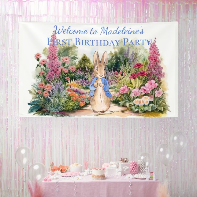 Banderoles Lapin classique (Fête)