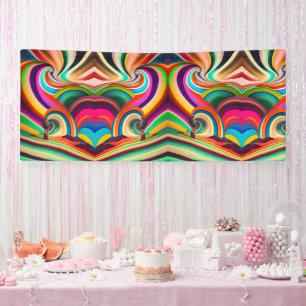 Banderoles L'art abstrait de Bonnaroo