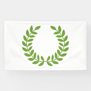 Banderoles Laurel Wreath (Symbole grec ancien)