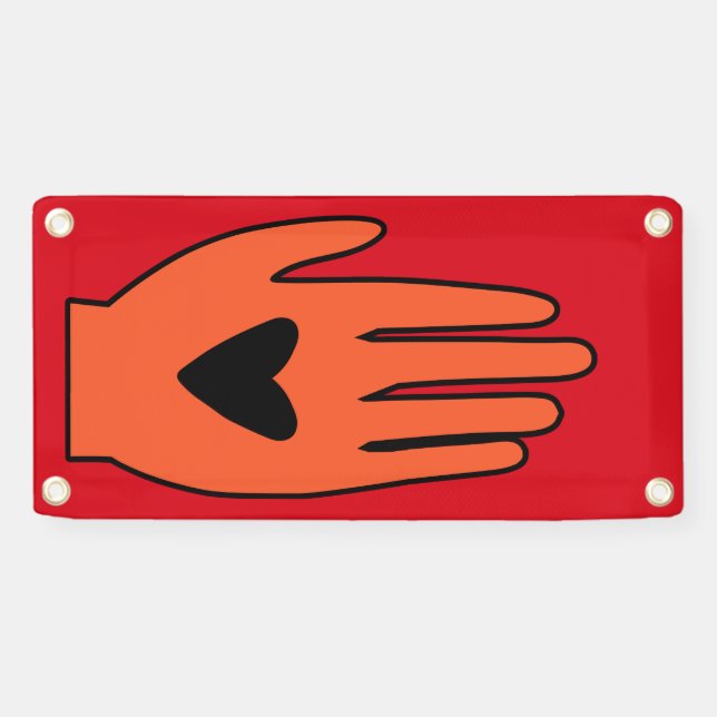 Banderoles Le cessez-le-feu maintenant main la conception gra (Horizontal)