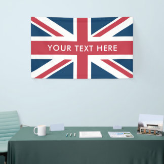 Banderoles Le drapeau britannique Union Jack