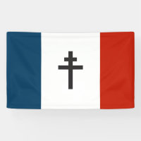 Le drapeau de la résistance française Symbole de l