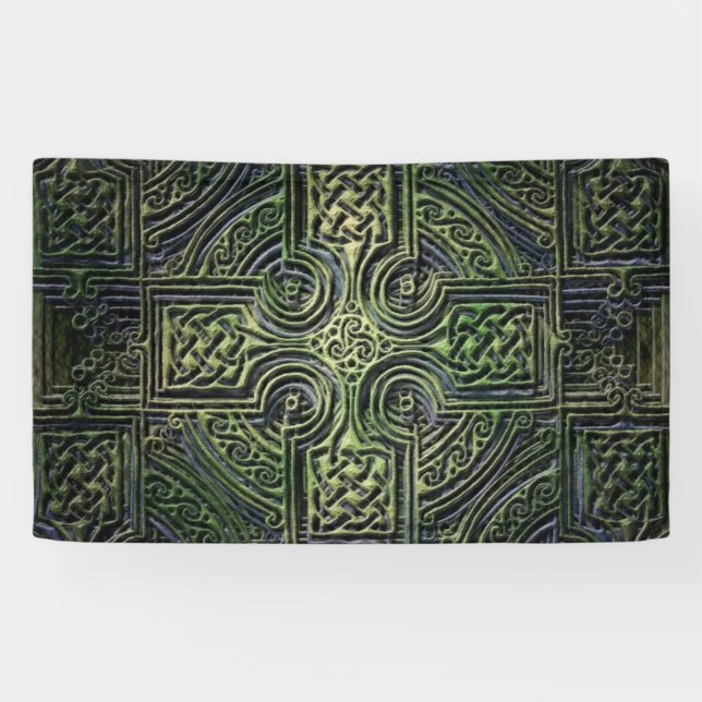 Banderoles Le nouage celtique Saint-Patrick's Day (Horizontal)