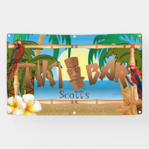 Banderoles Le Tiki Bar du Paradis