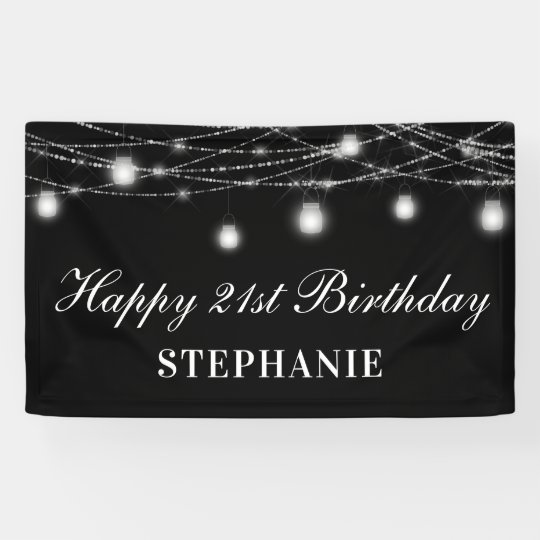 Banderoles Les 21emes Pots De Macon Heureux D Anniversaire Zazzle Fr