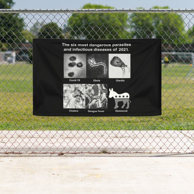 Banderoles Les 6 parasites les plus dangereux et infectieux 2 (En situation)