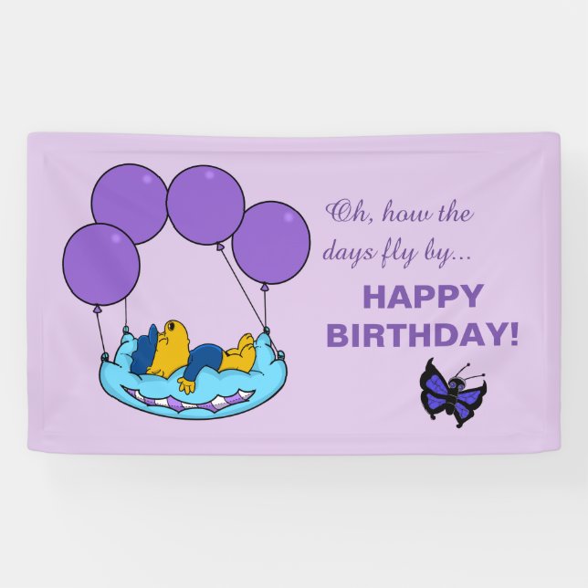 Banderoles Les ballons Coussins de Ferald (Horizontal)