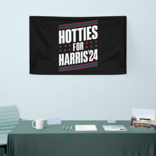 Banderoles Les canons pour Kamala Harris 2024