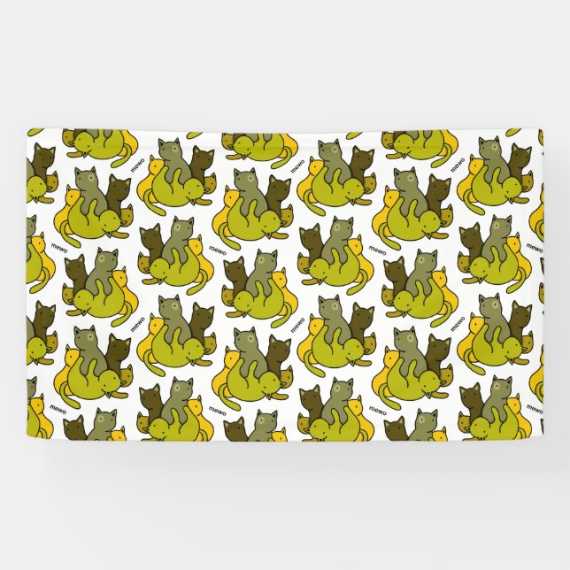 Banderoles Les chatons d'olive (Horizontal)