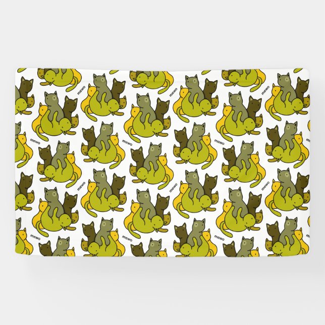 Banderoles Les chatons d'olive (Horizontal)