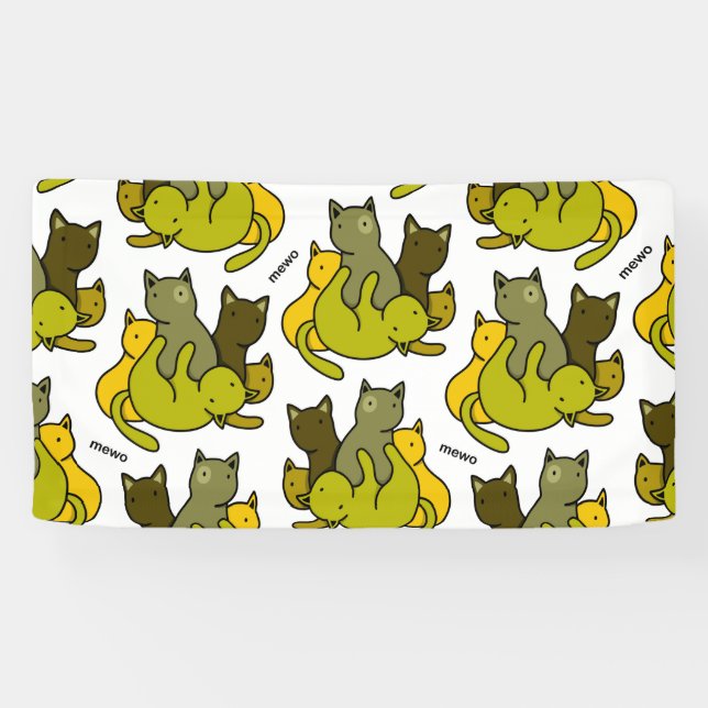 Banderoles Les chatons d'olive (Horizontal)