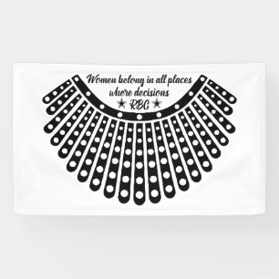 Banderoles les femmes appartiennent à tous les endroits où le