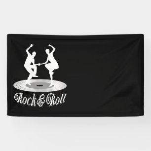 Banderoles Les gens dansent Rock and roll