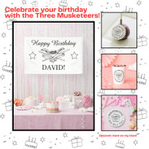 Les Trois Mousquetaires Bonne Fête D'Anniversaire