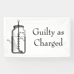 Banderoles Leyden Jar coupable