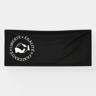Banderoles Liberté, égalité, fraternité