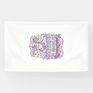 Banderoles Licorne émotionnellement attachée aux originaux de