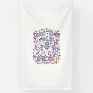 Banderoles Licorne Sweet Tooth Licorne Conception de merchand
