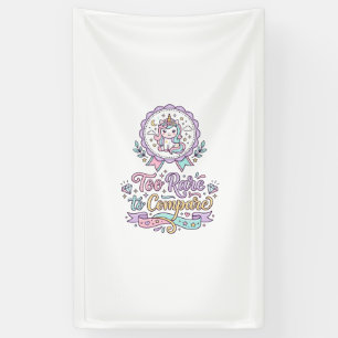 Banderoles Licorne Trop Rare pour Comparer T-Shirt Pastel Mig