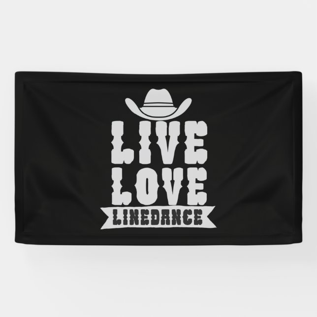 Banderoles Lien d'amour en direct (Horizontal)