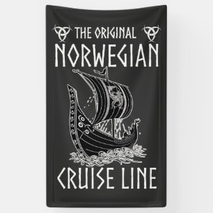 Banderoles Ligne de croisière norvégienne d'origine - Voyage 