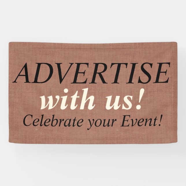 Banderoles Linen Canvas sans faille motif 2 + vos idées (Horizontal)